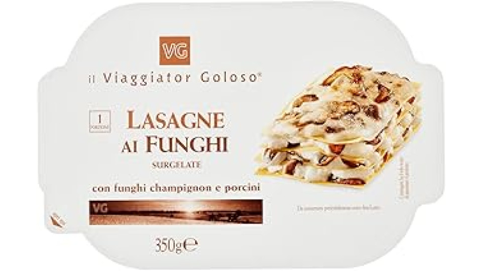 Lasagne ai Funghi il Viaggiator Goloso