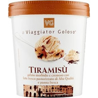 Gelato morbido e cremoso gusto tiramisù il Viaggiator Goloso