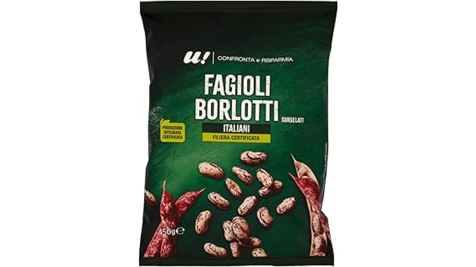 Fagioli Borlotti surgelati U! Confronta & Risparmia