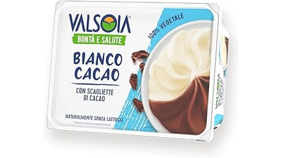 Valsoia - Il Gelato Bianco Cacao, con Scagliette di Cacao