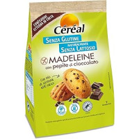 Céréal, Naturalmente Senza Lattosio Madeleine con pepite di cioccolato