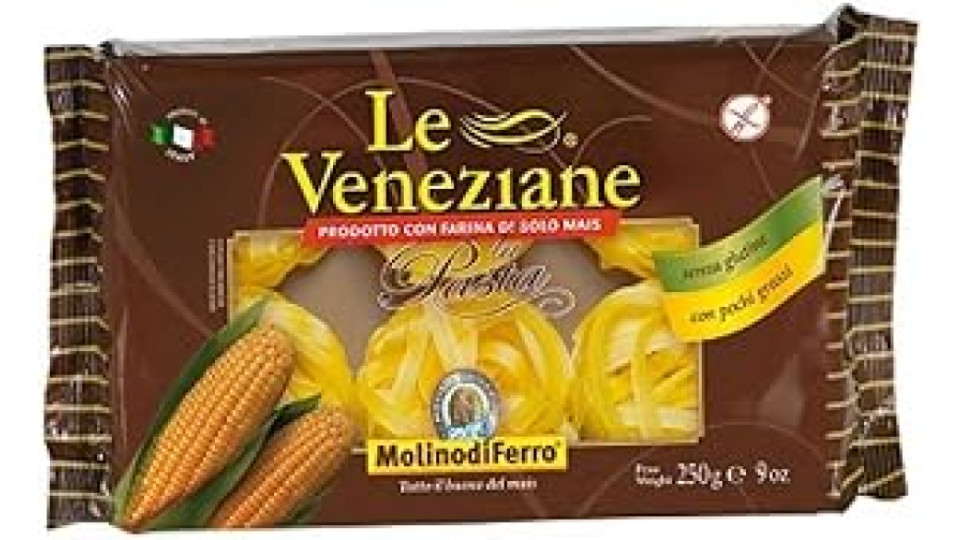 Le Veneziane, Eliche pasta di mais senza glutine