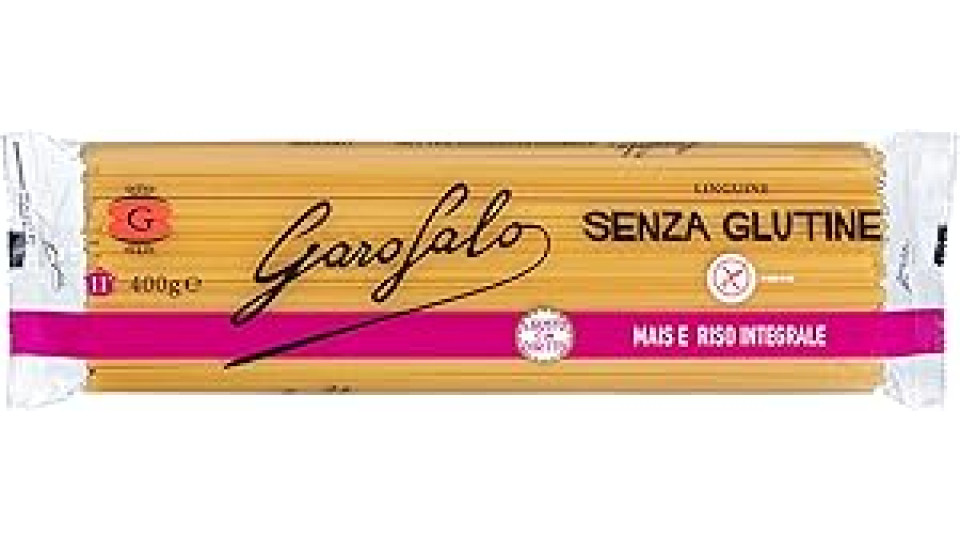 Garofalo, linguine pasta di mais riso quinoa senza glutine