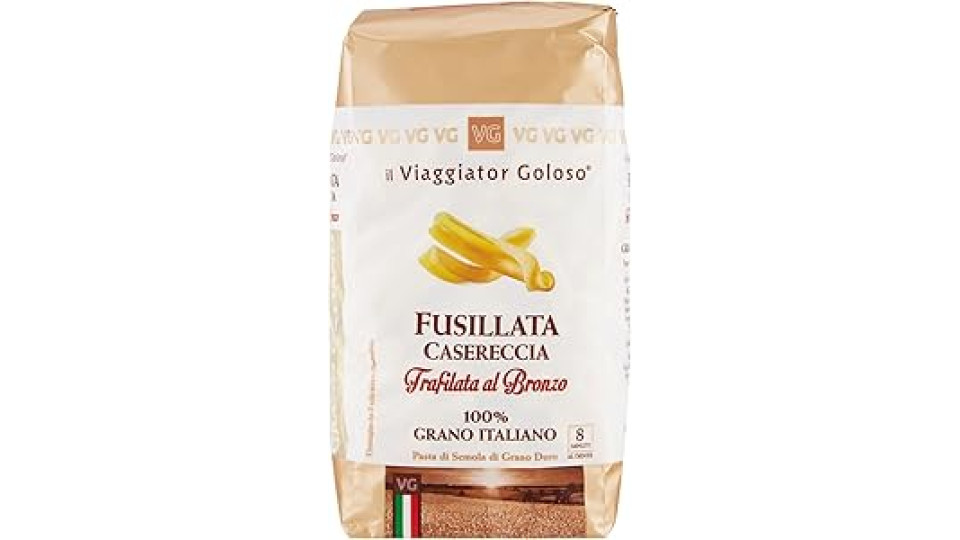 Il Viaggiator Goloso, Pasta di Semola Fusill.Casereccia