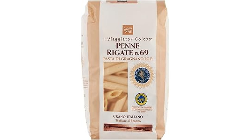 Il Viaggiator Goloso, Pasta di Semola Penne Mezzane Rigate