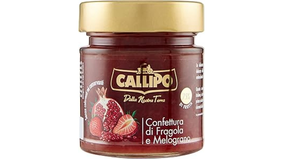 Callipo, confettura di fragola e melograno
