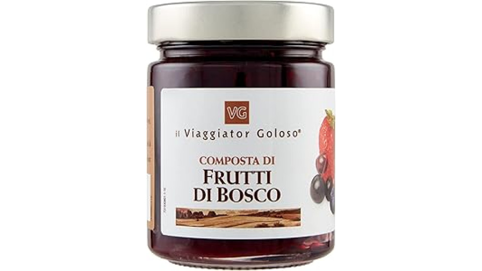COMPOSTA DI FRUTTA FRUTTI DI BOSCO Il Viaggiator Goloso