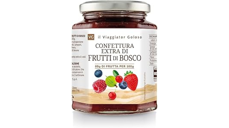 Confettura Extra 70% Frutti di Bosco il Viaggiator Goloso