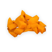 Zucca già pulita e tagliata 400 Gr