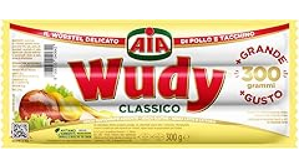 Aia, Wudy classico wurstel di pollo e tacchino