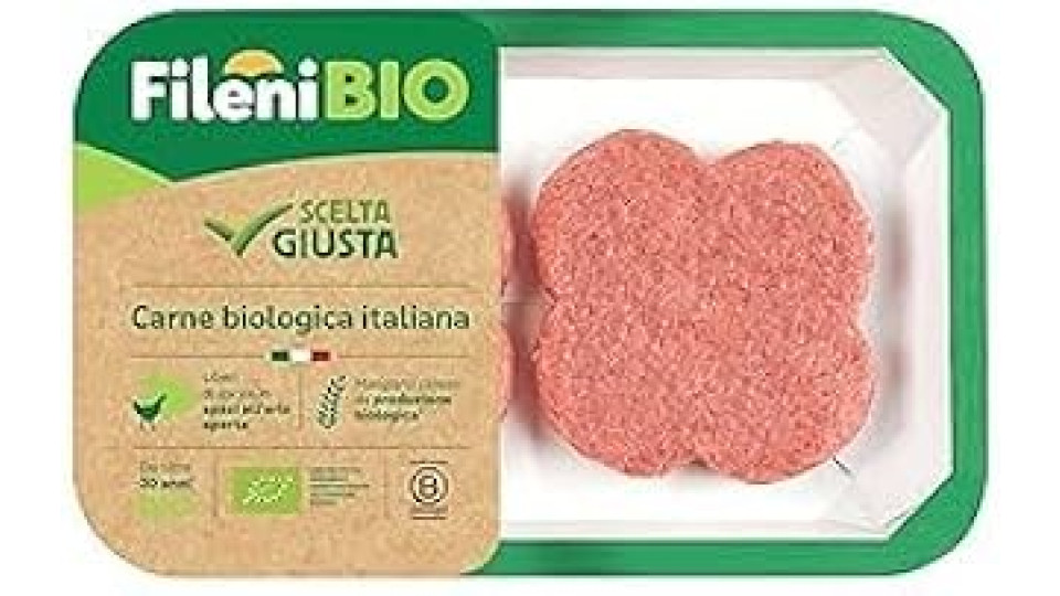 Bio Hamburger di Tacchino Bio 0,200 Kg