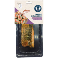 Salmone Norvegese Affumicato Taglio Sashimi Premium con Aneto e Limone Mr. Moris® 100g