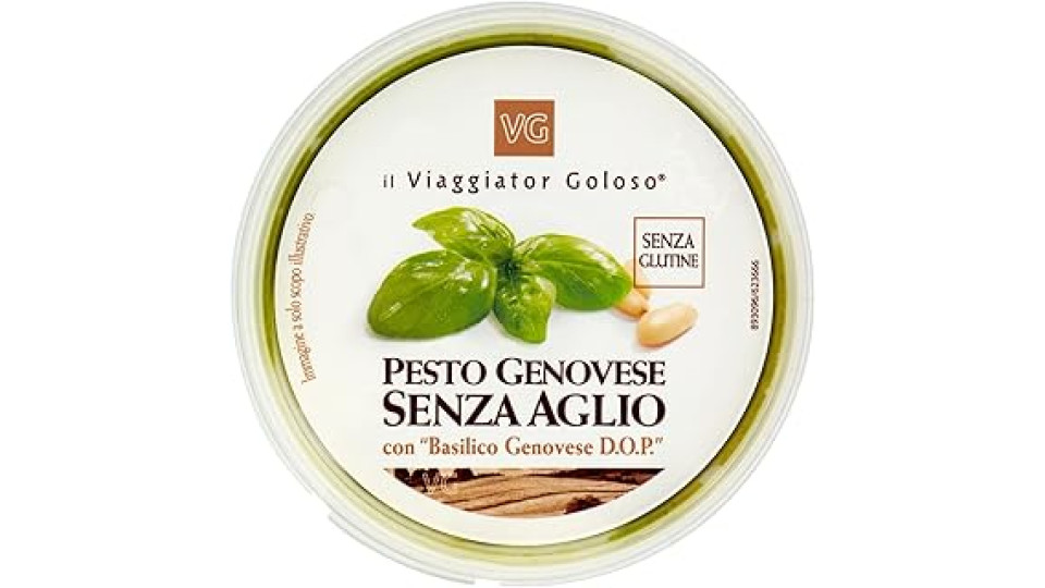 Pesto Genovese senz'aglio il Viaggiator Goloso
