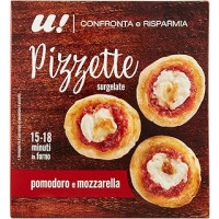 PIZZETTE SURGELATE POMODORO E MOZZARELLA U! Confronta&Risparmia