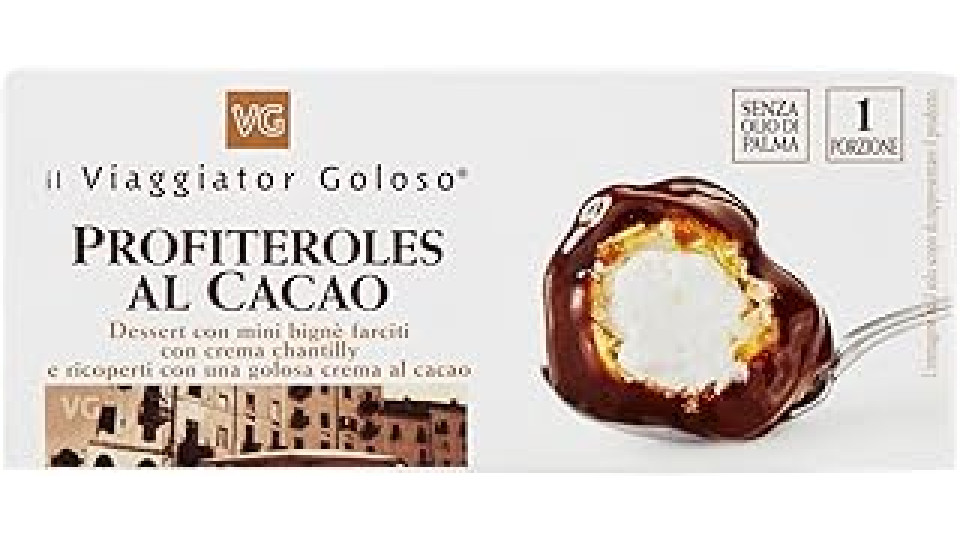 Profitteroles monoporzione il Viaggiator Goloso