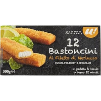 12 BASTONCINI DI FILETTO DI MERLUZZO U! Confronta&Risparmia