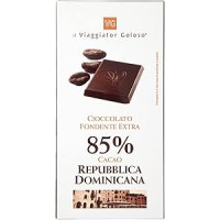 Cioccolato fondente Rep. Dominicana 85% il Viaggiator Goloso