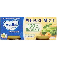 Mellin omogeneizzato verdure miste x2