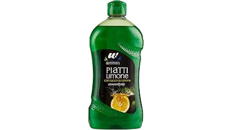 DETERSIVO PIATTI CONCENTRATO AL LIMONE 500ML U! Confronta & Risparmia