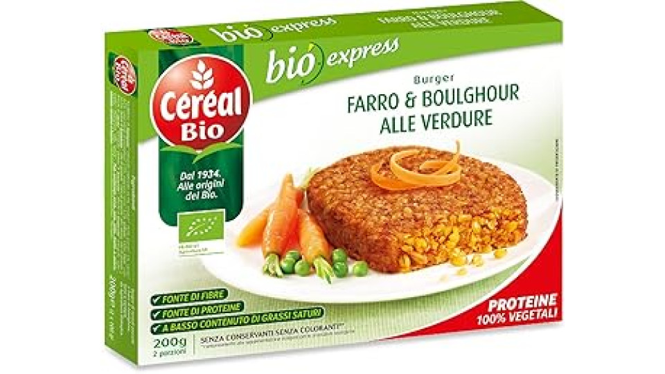 Céréal Bio, Bio express farro & boulghour alle verdure