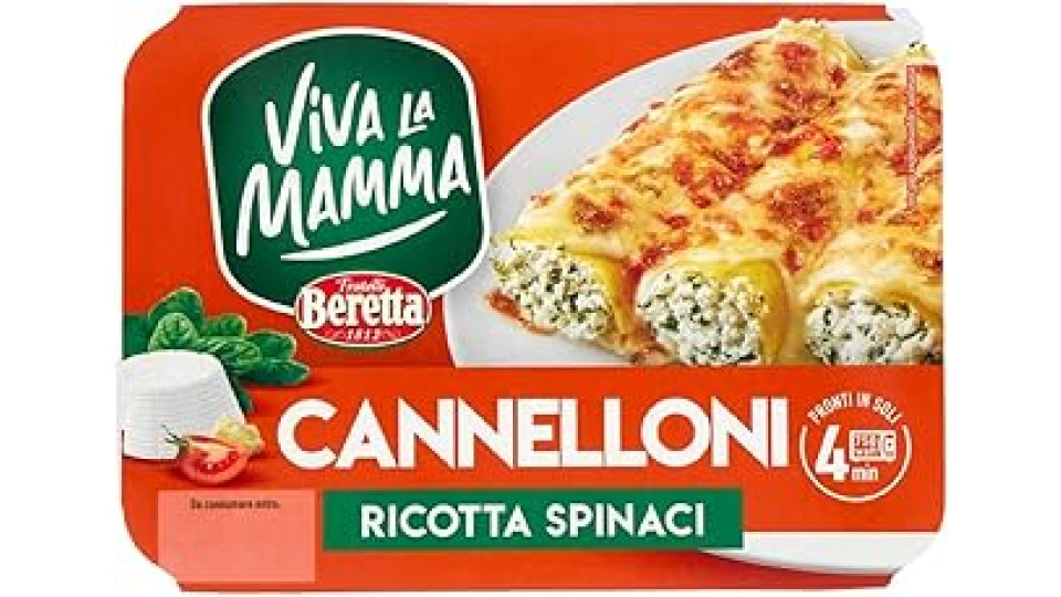 CANNELLONI RICOTTA E SPINACI