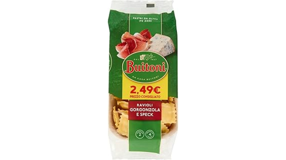 Buitoni Curiosità Ravioli Gorgonzola e Speck