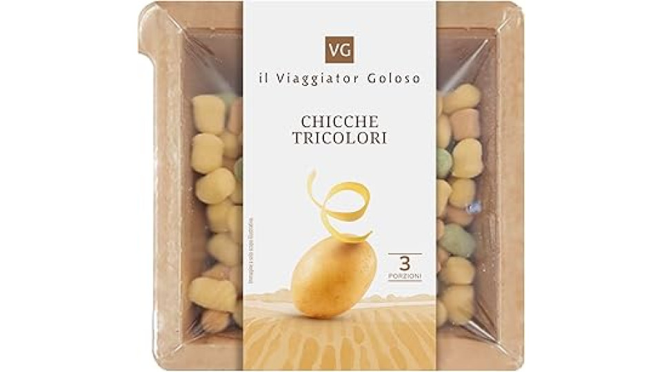 Chicche tricolori il Viaggiator Goloso