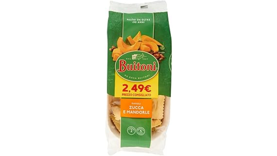Buitoni Curiosità Ravioli Zucca e Mandorle