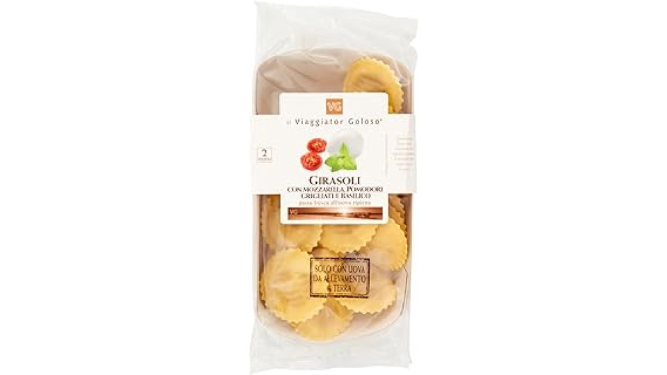 Girasoli con Pomodori Grigliati Mozzarella e Basilico