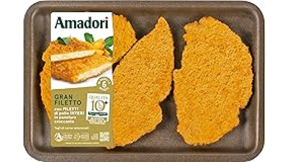 Gran Filetto Impanato Qualità 10+ 0,250 Kg