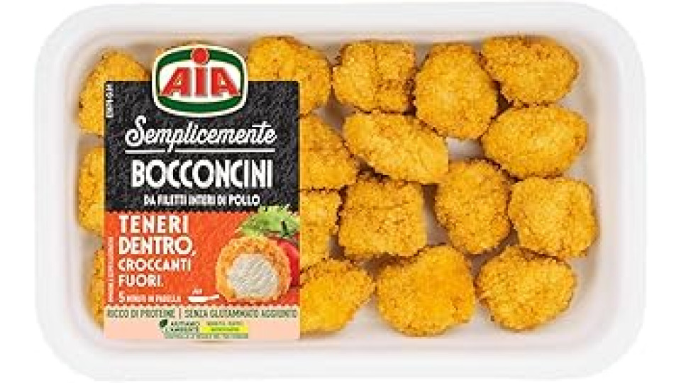 230g Chicken Nuggets Bocconcini di Filetti di Pollo Panati 0,230 Kg
