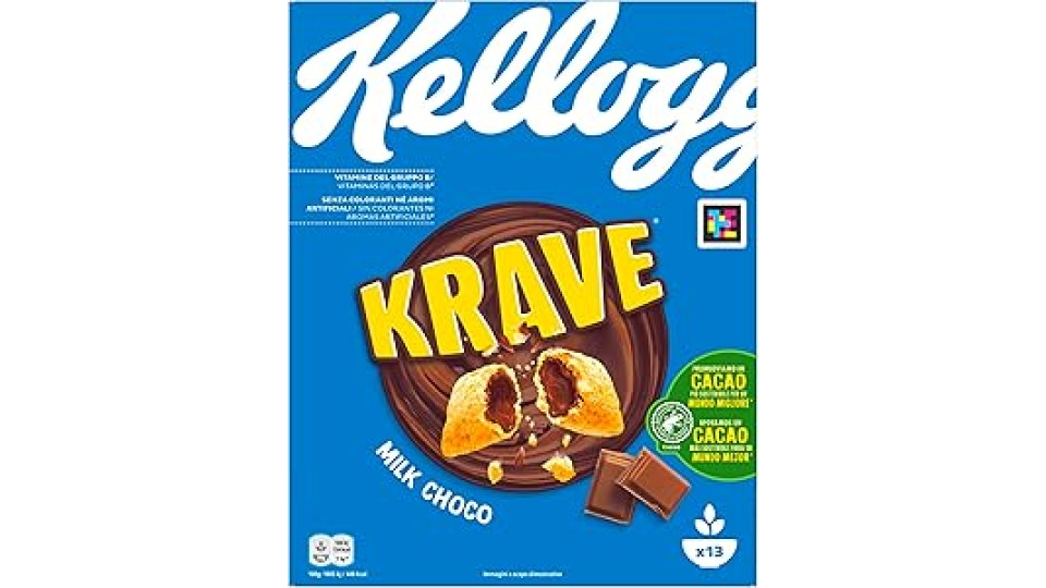 Kellogg'S Choco Krave Cioccolato Al Latte