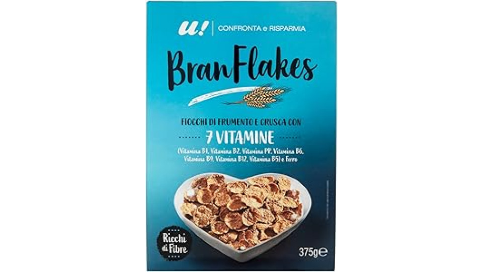 CEREALI BRAN FLAKES U! Confronta & Risparmia