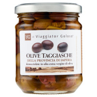 Il Viaggiator Goloso Olive Taggiasche della Provincia di Imperia Denocciolate in Olio EVO 180g