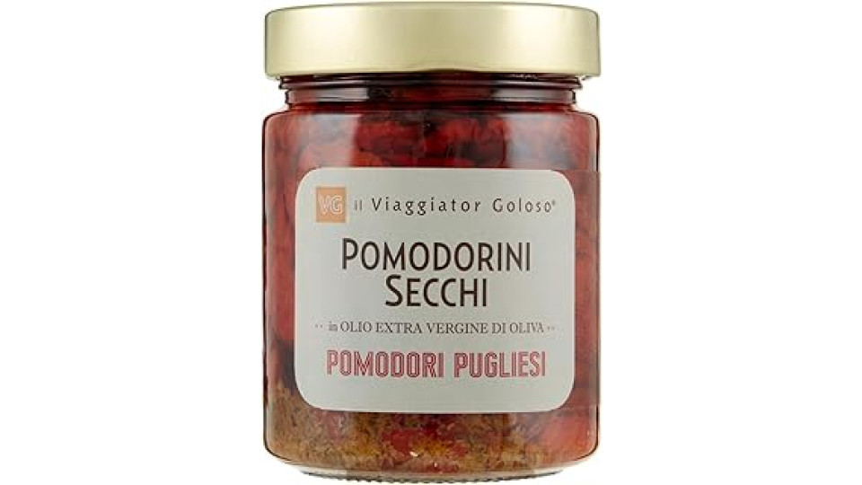POMODORINI SECCHI in Olio Extravergine d'Oliva il Viaggiator Goloso