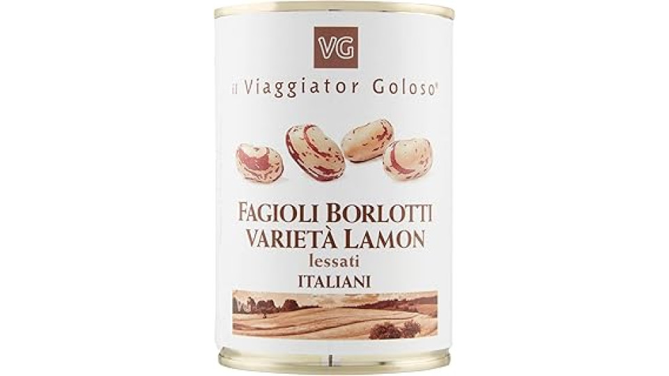 LAMON FAGIOLI BORLOTTI LESSATI AL NATURALE il Viaggiator Goloso