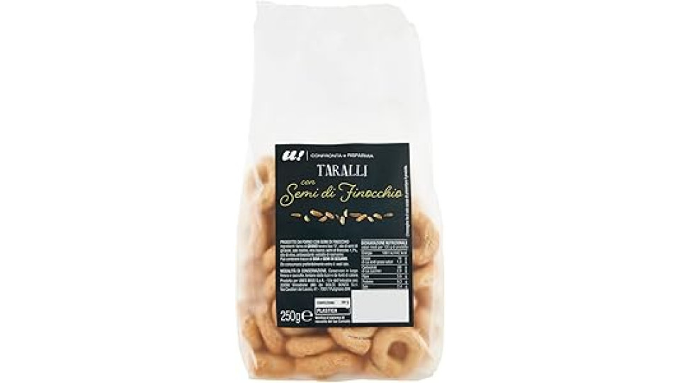 Apulia Snacks, taralli ai semi di finocchio