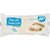 Pane per tramezzini al latte 5 fette U! Confronta & Risparmia