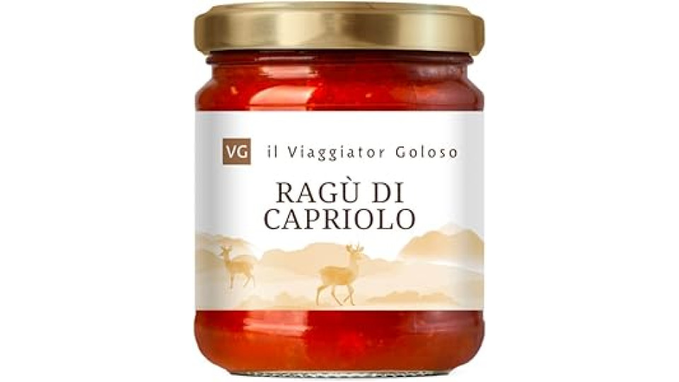 RAGU' RUSTICO DI CAPRIOLO 150 GR il Viaggiator Goloso