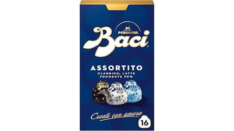 Baci Perugina Cioccolatini Assortiti Ripieni al Gianduia e Nocciola Intera