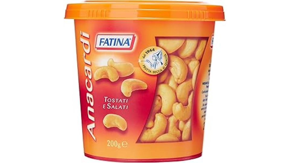 Fatina Anacardi Tostati e Salati 200g