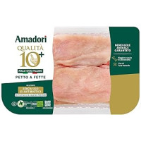 Amadori Petto di pollo a fette sottili - Qualità 10+ 250 g