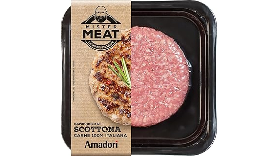 Amadori Hamburger di scottona - Mister Meat - 180 g