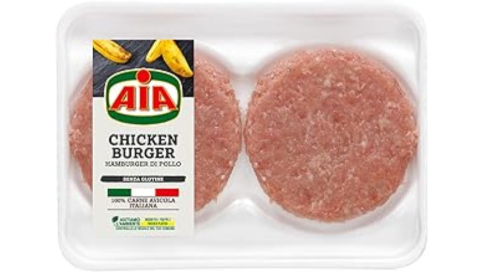 AIA Hamburger di Pollo 200g