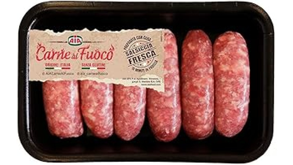 Carne al Fuoco Salsiccia Paesana Verzino 375g
