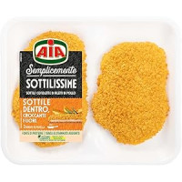 AIA Sottilissime Cotolette di Filetti di Pollo Panate 140g