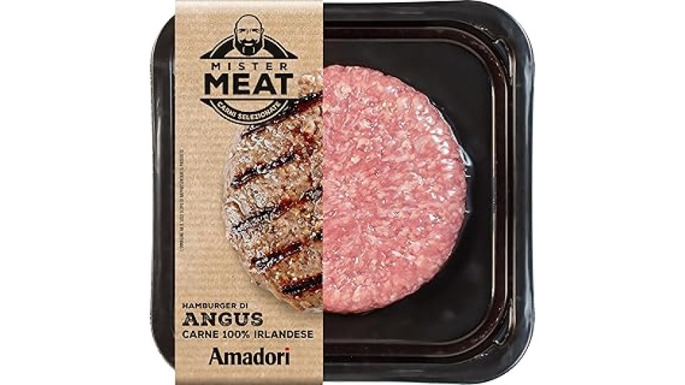 Amadori Hamburger di Angus - Mister Meat - 180 g