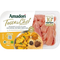 Amadori Stracetti di petto di pollo Qualità 10+ con curcuma 300 g
