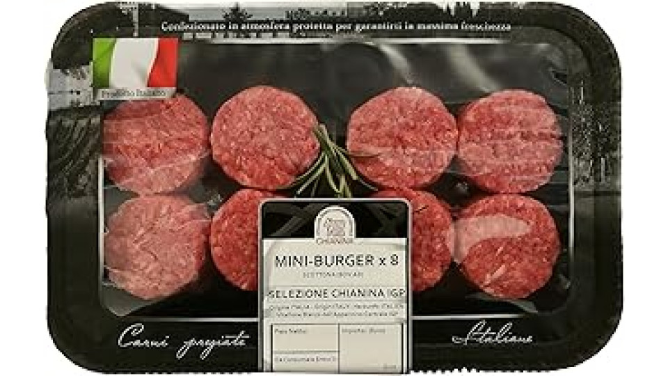 Antico Podere Selezione Chianina Igp Mini Hamburger - 250 g