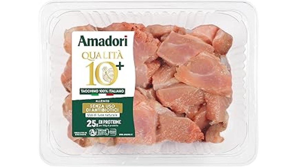 Amadori Bocconcini di fesa di tacchino - Qualità 10+ 400 g